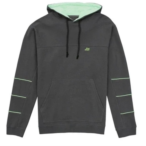 Lost Men’s Lone Wolf Black Pullover Hoodie Size Small - Picture 3 of 5